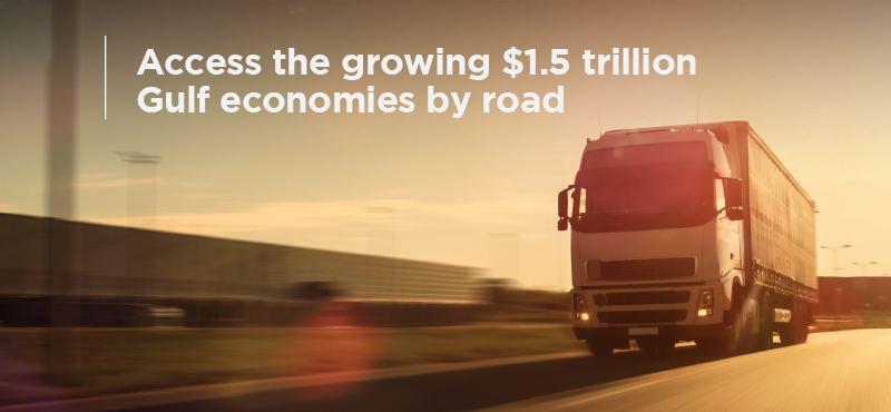 Growing $1.3 trillion Gulf economies by road